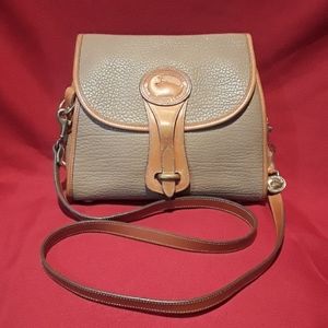 DOONEY AND BOURKE VINTAGE TAN PURSE